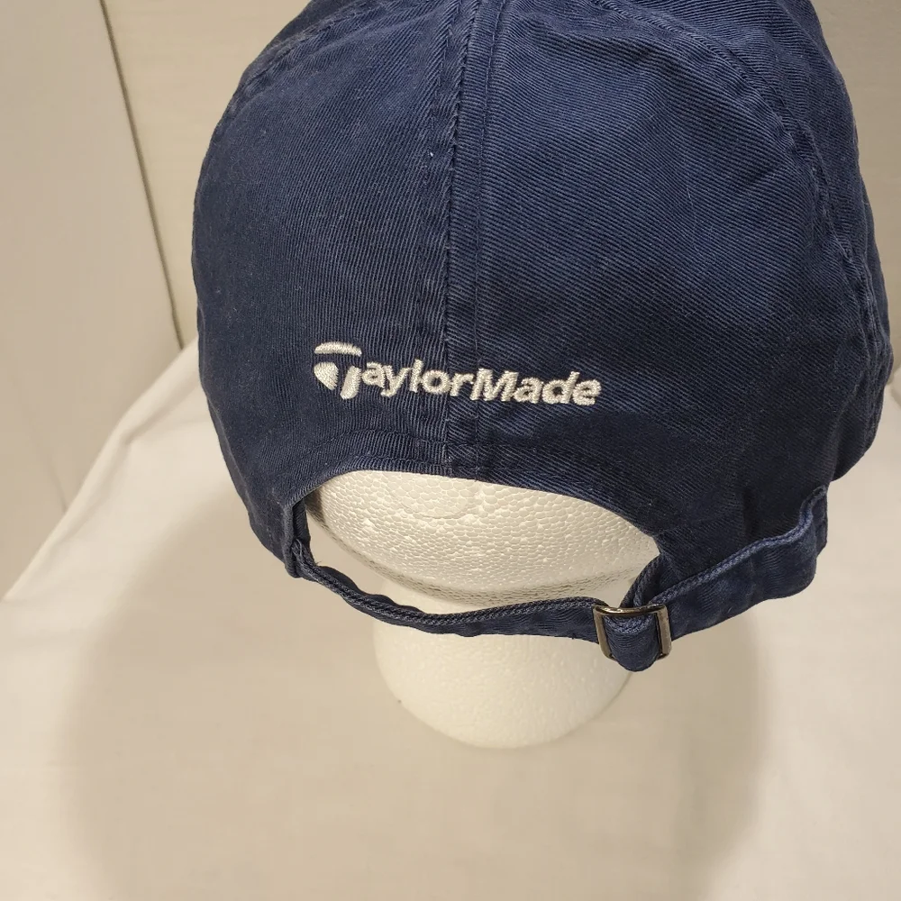 TaylorMade Navy Blue Cap Slide Ajustment OSFM - Picture 3 of 5